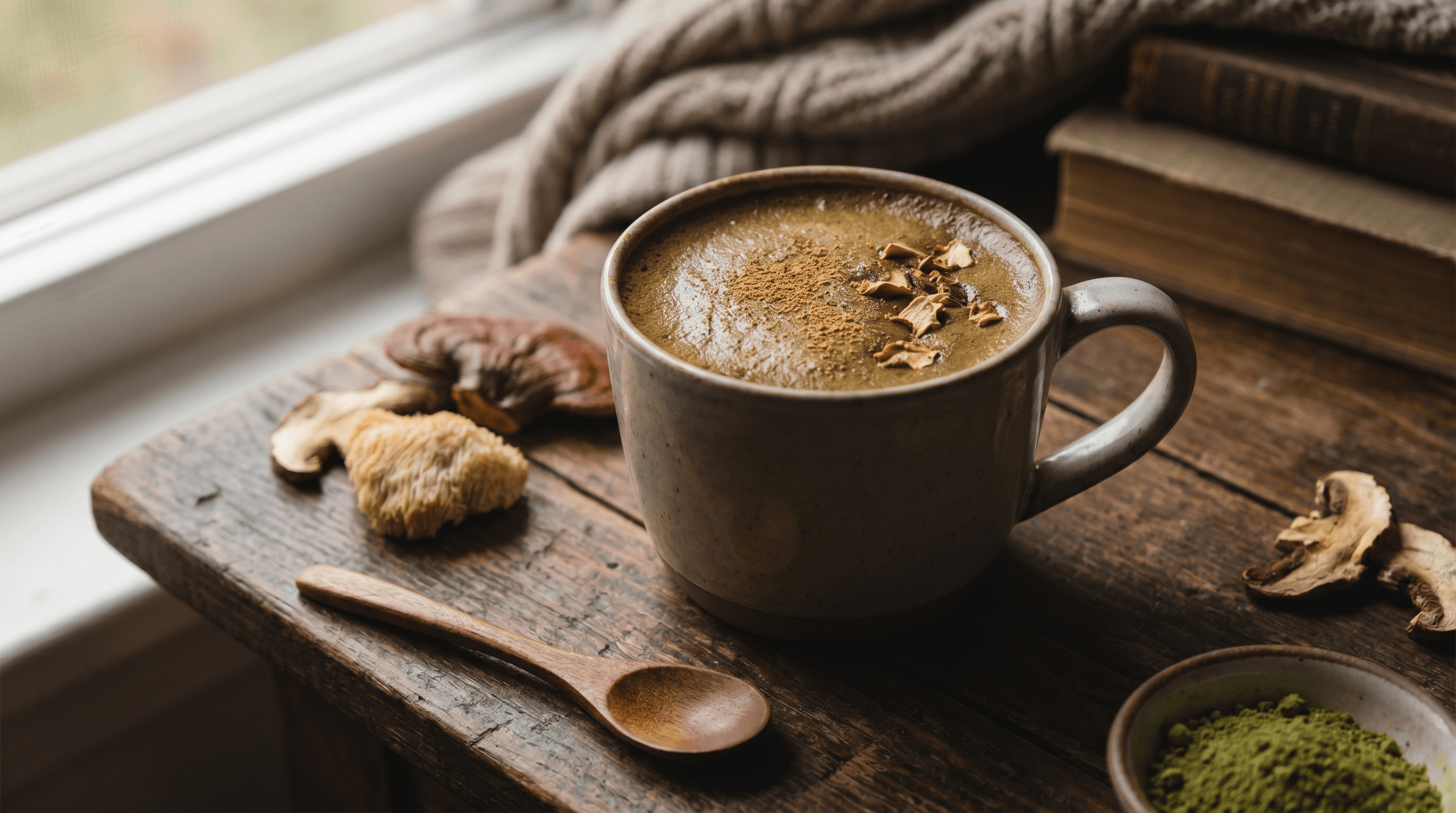 Mushroom Matcha: The Adaptogen-Powered Upgrade to Your Morning Ritual